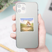 Luke 15 Parable Lost Sheep  シール (スマートフォン)