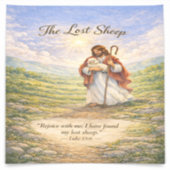 Luke 15 Parable Lost Sheep  シール (正面)