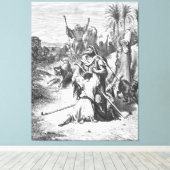 Luke 15B The Prodigal Son in His Father's Arms キャンバスプリント (インサイチュ (ウッドフロア))