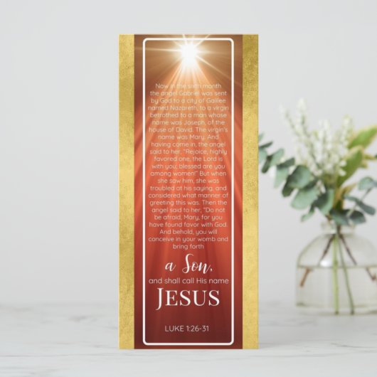 Luke 1:26-31ブックマーク (スタンド正面)