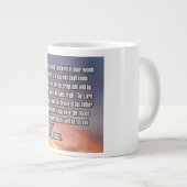Luke 1:31–33 WEBU Mug ジャンボコーヒーマグカップ (正面右)