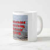 Luke 20:38 WEBU Mug ジャンボコーヒーマグカップ (正面右)