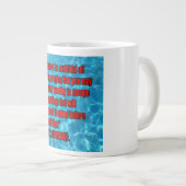 Luke 21:36 WEBU Mug ジャンボコーヒーマグカップ (正面右)