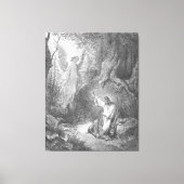 Luke 22 An Angel Appears to Jesus in the Garden キャンバスプリント (正面)