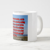 Luke 6:35 WEBU Mug ジャンボコーヒーマグカップ (正面右)