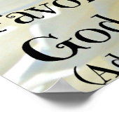 Luke Bible Verse私の子供たちは知恵で成長している ポスター (角)