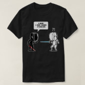 Luke I am Your Fencer Funny Fencing Gift  Tシャツ (デザイン正面)