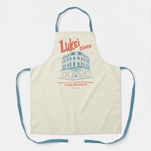 Luke’s Diner Stars Hollow Design エプロン (正面)