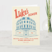 Luke’s Diner Stars Hollow Design カード (正面)