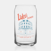Luke’s Diner Stars Hollow Design ガラス缶 (正面)