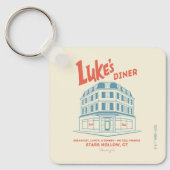 Luke’s Diner Stars Hollow Design キーホルダー (正面)
