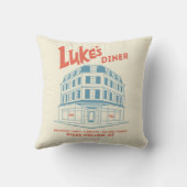 Luke’s Diner Stars Hollow Design クッション (裏面)
