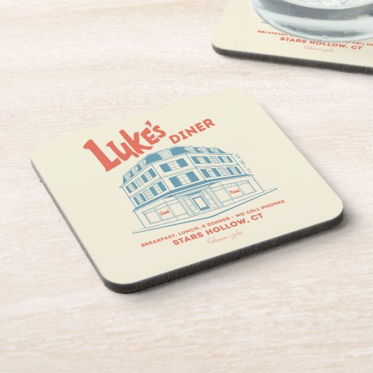 Luke’s Diner Stars Hollow Design コースター (左側)