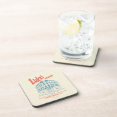 Luke’s Diner Stars Hollow Design コースター (右側)