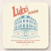 Luke’s Diner Stars Hollow Design コースター (正面)