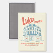 Luke’s Diner Stars Hollow Design マグネット (正面/裏面)