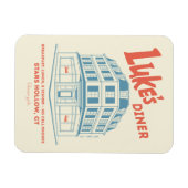 Luke’s Diner Stars Hollow Design マグネット (横)