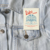 Luke’s Diner Stars Hollow Design 缶バッジ (インサイチュ)