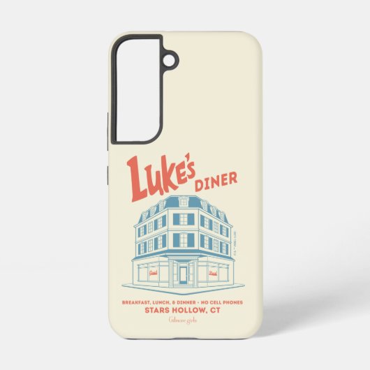 Luke’s Diner Stars Hollow Design Samsung Galaxyケース (裏面)