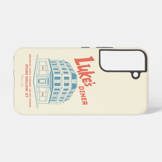 Luke’s Diner Stars Hollow Design Samsung Galaxyケース (裏面横)