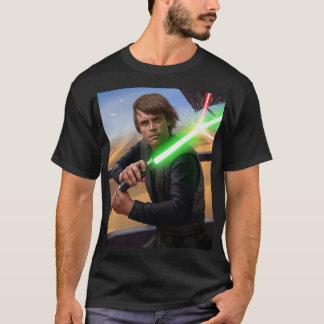 Luke Skywalker – Return of the Jedi Green Saber Tシャツ