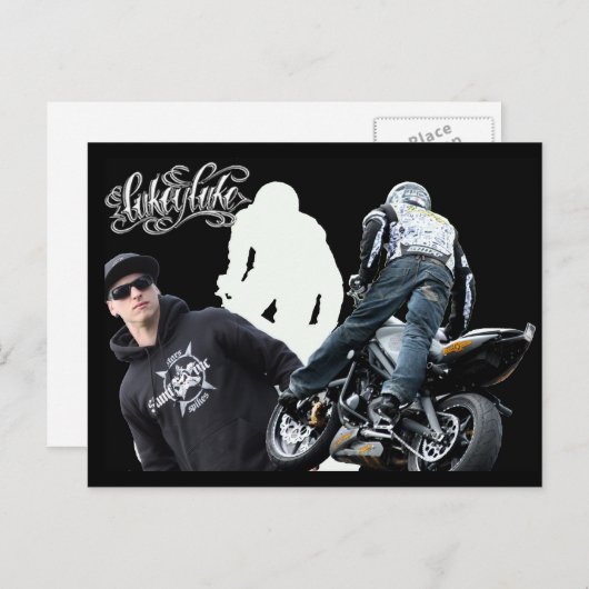 Lukey Lukeはがき ポストカード (正面/裏面)