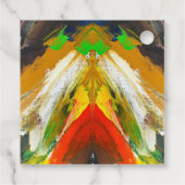 Lukianによるランダム抽象芸術ブラシストロークの構成 フェイバータグ (裏面)