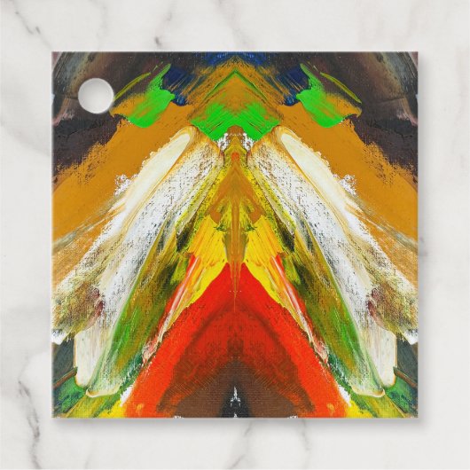 Lukianによるランダム抽象芸術ブラシストロークの構成 フェイバータグ (正面)