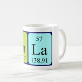 LULA定期テーブル名MUG コーヒーマグカップ (正面右)