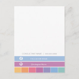 LuLaRoeお礼/指示気にカード ポストカード