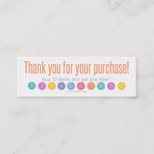 LuLaRoeの洗浄の指示およびサンキューカード ロイヤリティカード (正面)