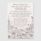 Lulav賛美はSukkotのためにヘブライ語で (正面)