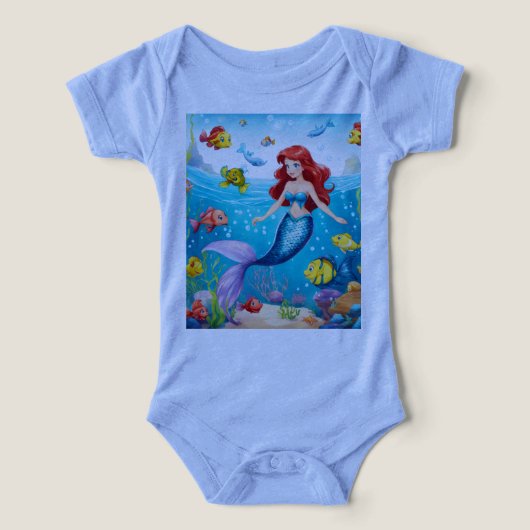 LullabyThreads - 夢のようなベビーTシャツ (デザイン正面)