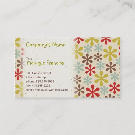 LuLuの名刺 名刺 (正面)