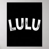 Lulu  ポスター (正面)