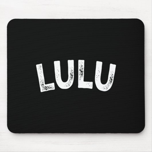 Lulu  マウスパッド (正面)