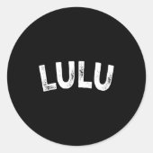 Lulu ラウンドシール (正面)