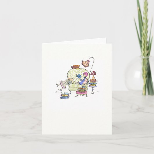 Lulu Notes/リーダー4 x 5.6ノートカード ノートカード (正面)