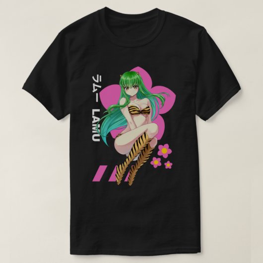 Lum Ursei Yatsura anime155 Tシャツ (デザイン正面)