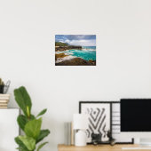 Lumaha'i Beach, Kauai, Hawaii ポスター (ホームオフィス)