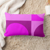 Lumbarサポートクッション、ピンク色のドット(&D) ランバークッション (ブランケット)