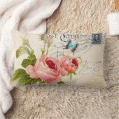 Lumbar 13"は上がりました(4) x 21 " ランバークッション (ブランケット)