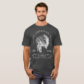 Lumbee Tribe Native American Indian Pride Darker Tシャツ (正面フル)