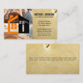 Lumber Saw | Builder Logo 名刺 (正面/裏面)