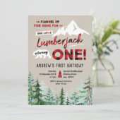 Lumberjackが誕生日の招待状を1回送る 招待状 (スタンド正面)