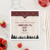 LumberJackと結婚Jillの森40周年 スタンダードランチョンナプキン (インサイチュ)