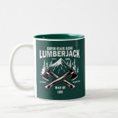 Lumberjackカスタマイズ Way of Life Inc ツートーンマグカップ (左)