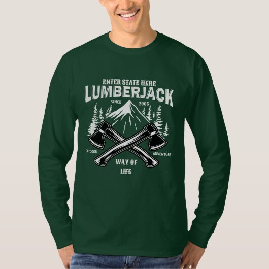 Lumberjackカスタマイズ Way of Life Inc Tシャツ (正面)