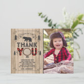 LumberjackサンキューカードLumberjackパーティー サンキューカード (スタンド正面)