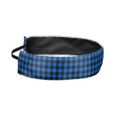 Lumberjackスタイル – ブルーファブリック+アイディア アスレチックヘッドバンド (左)